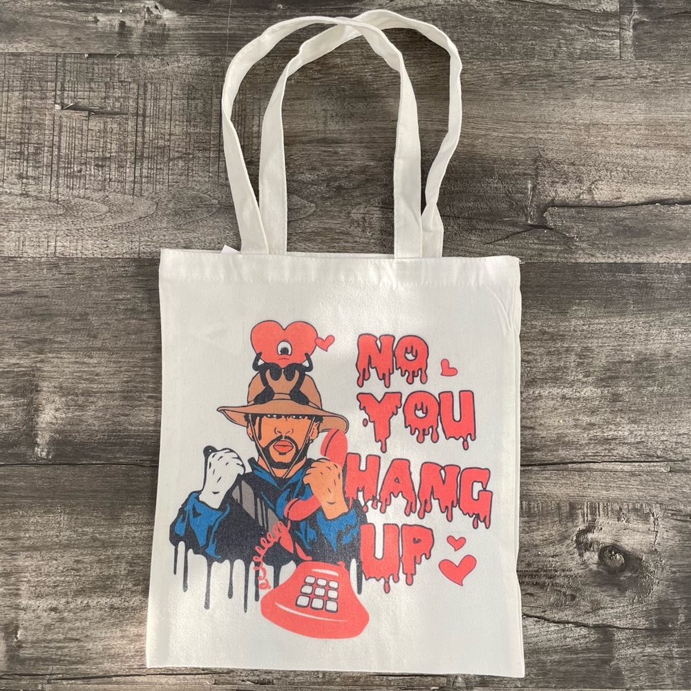 Bad bunny Halloween tote